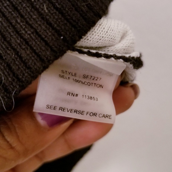 41 Hawthorn ❤ Black & White Polka Dot Sweater - Picture 7 of 8